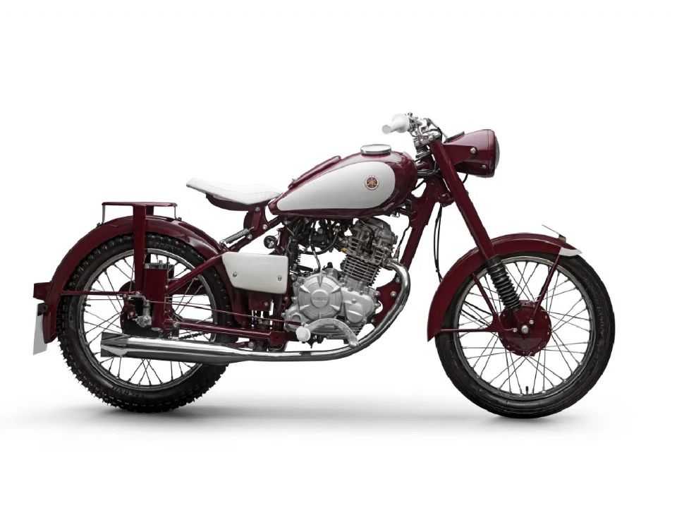 Réplica da Yamaha YA-1 (Red Dragonfly) celebra 50 anos da marca no Brasil